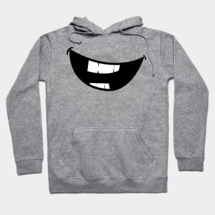 Funny Comic Mouth laughing Hoodie